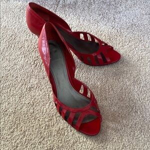 Enzo Angiolini Red Heels